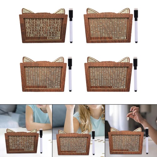 Salvadanaio legno con - in,