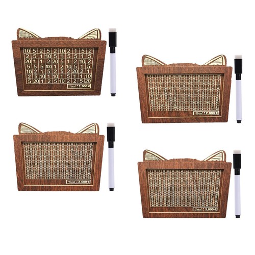 Salvadanaio legno con - in,